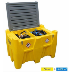 CONTENITORE DISTRIBUTORE GASOLIO + ADBLUE 400+50