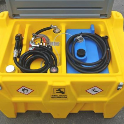 CONTENITORE DISTRIBUTORE GASOLIO + ADBLUE 400+50
