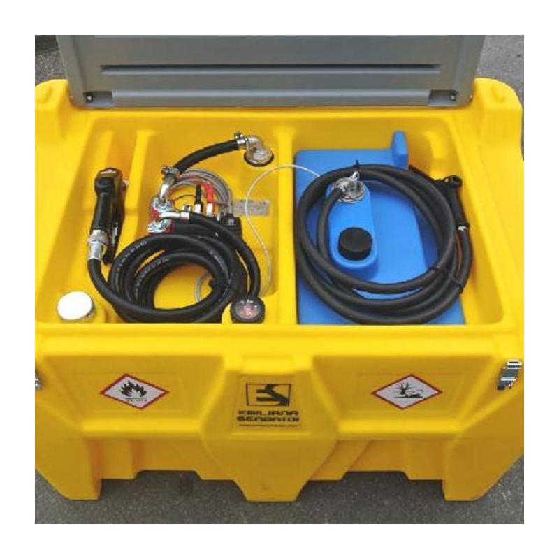 CONTENITORE DISTRIBUTORE GASOLIO + ADBLUE 400+50