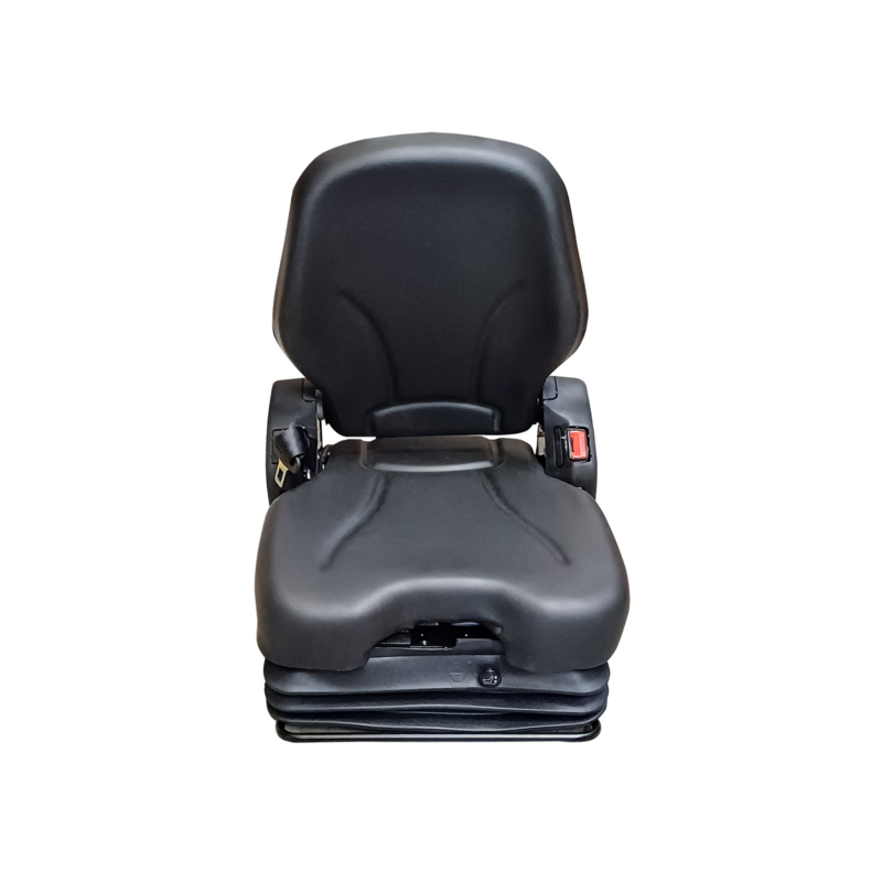 SEDILE IN ECOPELLE NERO CON MOLLEGGIO PNEUMATICO