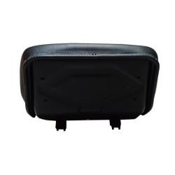 SEDILE IN ECOPELLE NERO CON MONOSOCCA ESTERNA