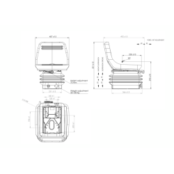 SEDILE IN ECOPELLE NERO