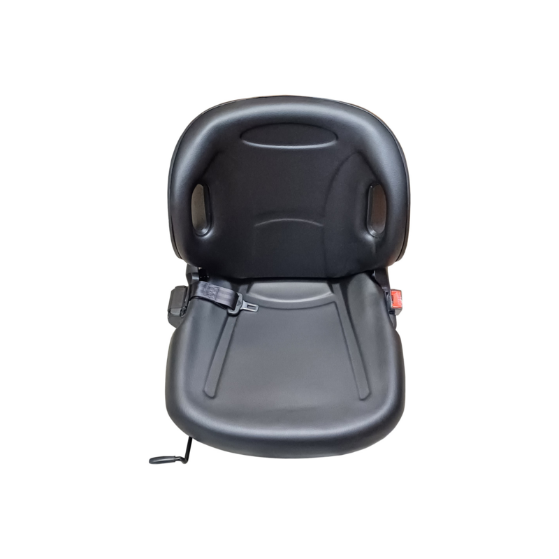 SEDILE IN ECOPELLE NERO PER CARRELLI ELEVATORI
