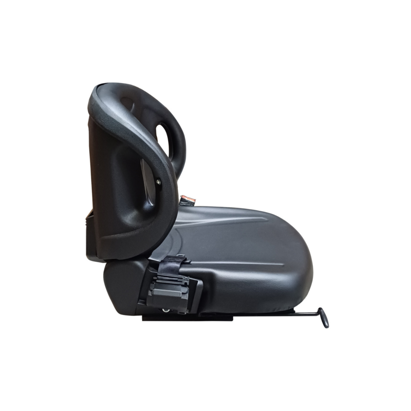 SEDILE IN ECOPELLE NERO PER CARRELLI ELEVATORI