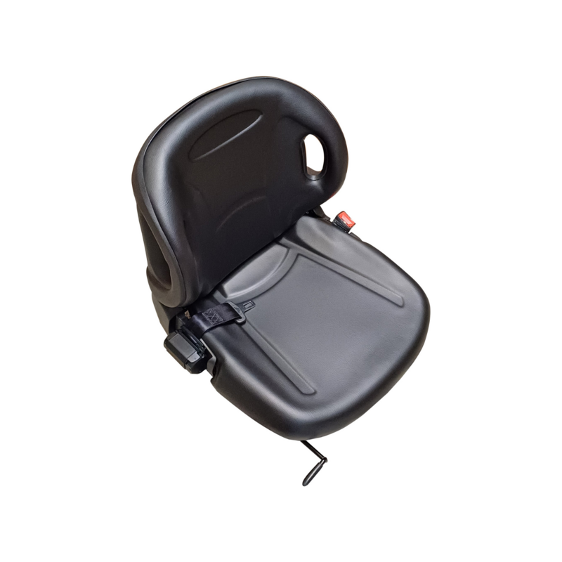 SEDILE IN ECOPELLE NERO PER CARRELLI ELEVATORI