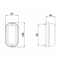 FANALE FRECCIA LATERALE