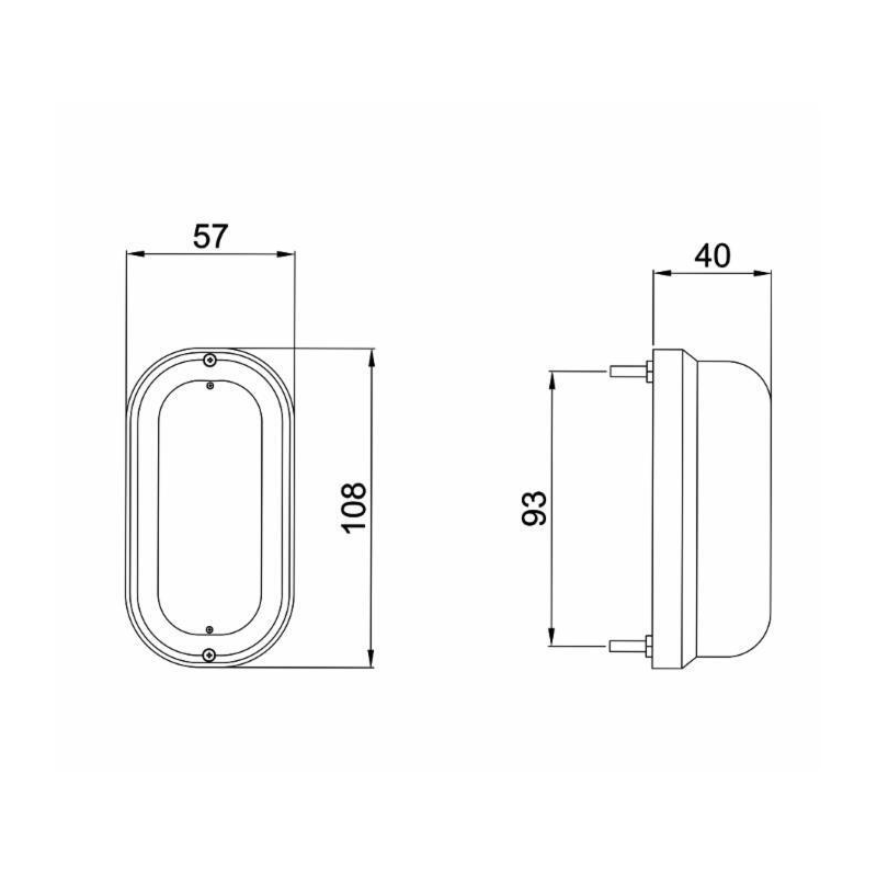 FANALE FRECCIA LATERALE