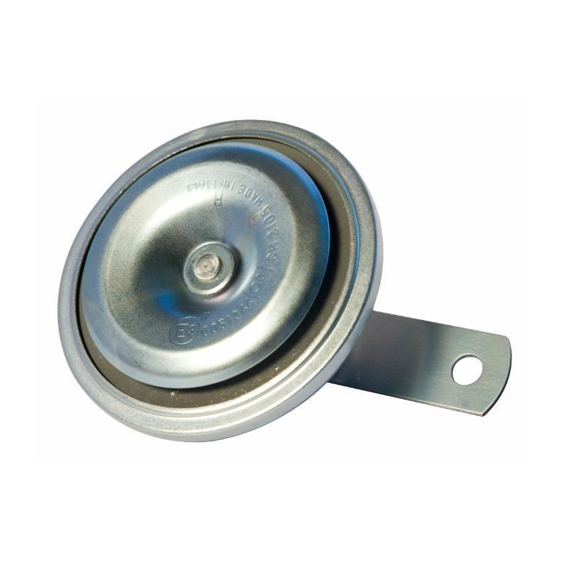 Avvisatore acustico elettromagnetico a disco Ø 90 mm 12V 113dB