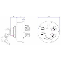 QUADRO  LUCE P - 0 - 1 - 2 - 3 - 4