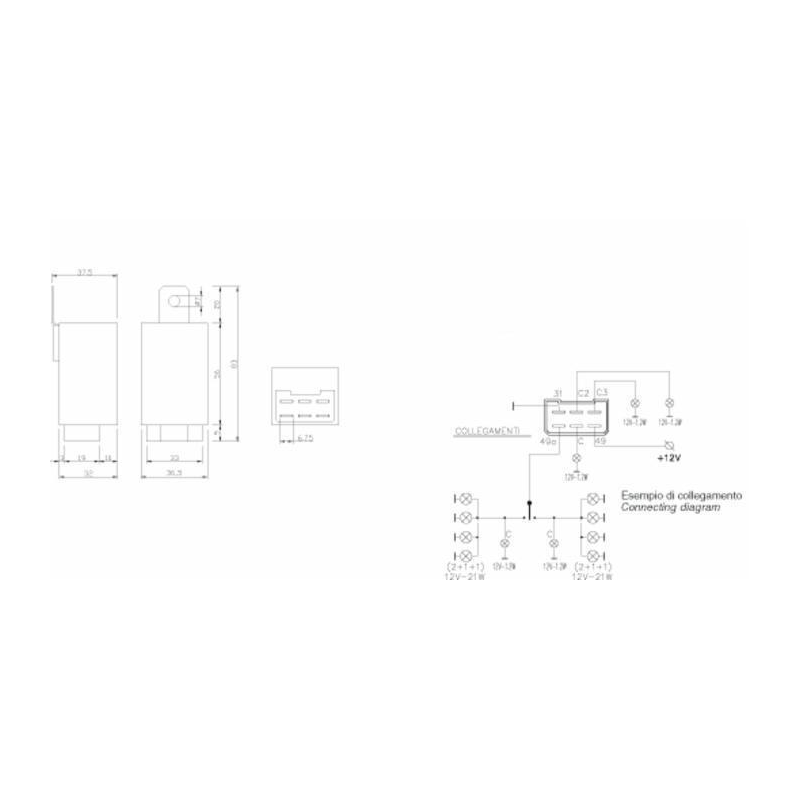 INTERMITTENZA 6 POLI