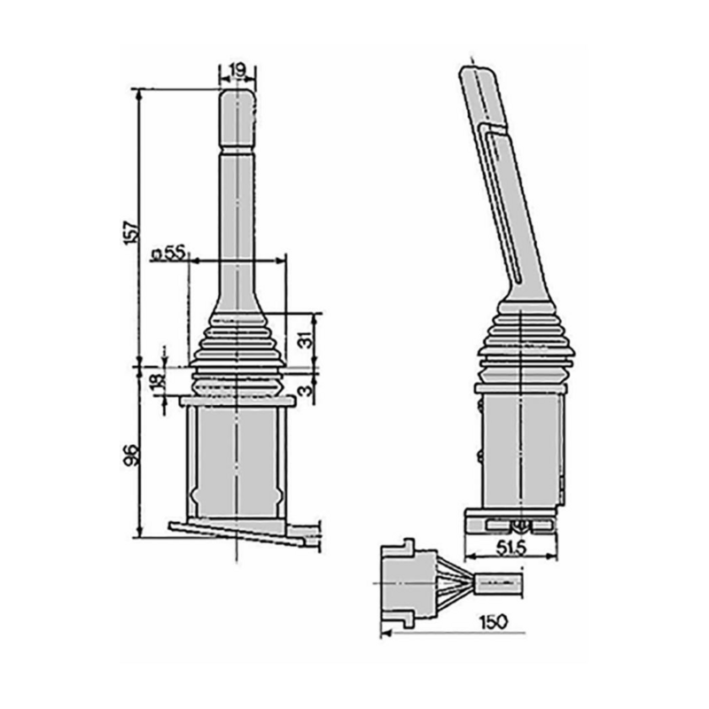 DEVIOGUIDA COMANDO LUCI FISSAGGIO CRUSCOTTO