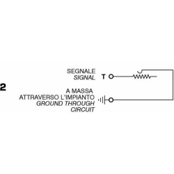Sensore di livello carburante 12-24V ad asta, profondità di installazione 330,5 mm