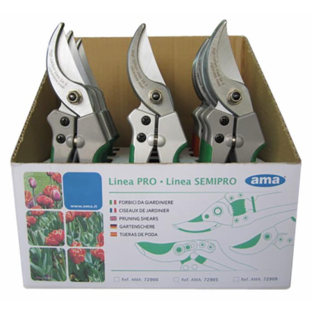 DISPLAYBOX 12 FORBICI DA POTATURA 72900