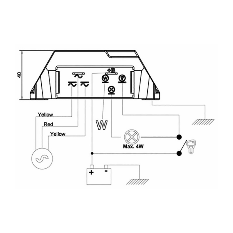 REGOLATORE LOMBARDINI 12V CONTROFASE