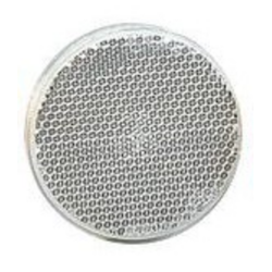 Catarifrangente bianco Ø 60 mm adesivo