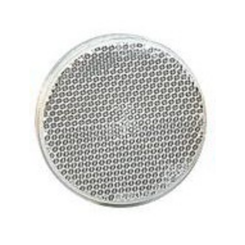 Catarifrangente bianco Ø 60 mm adesivo