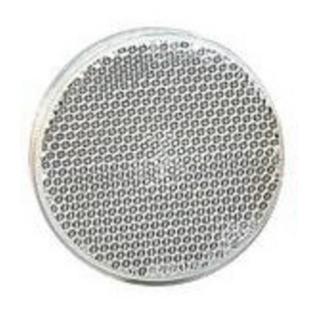 Catarifrangente bianco Ø 60 mm adesivo