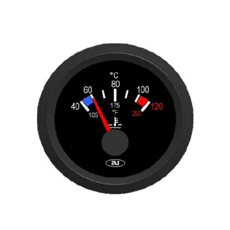 INDICATORE TEMPERATURA ACQUA 12V