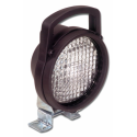 Faro da lavoro rotondo alogeno Ø 161 mm con interruttore ON/OFF e maniglia