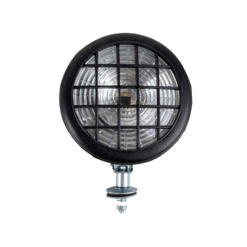 Faro da lavoro rotondo Ø 170 mm con interruttore ON/OFF, maniglia e griglia di protezione