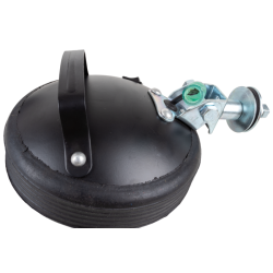 Faro da lavoro rotondo Ø 170 mm con interruttore ON/OFF, maniglia e griglia di protezione