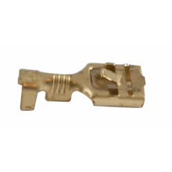 TERMINALE FEMMINA PER CONNESSIONI MULTIPLE 6,3 MM ,BLISTER 10 PZ