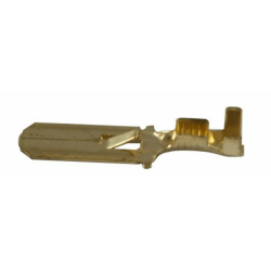 TERMINALE MASCHIO PER CONNESSIONI MULTIPLE 6,3X0,8 MM, 10 PZ BLISTER