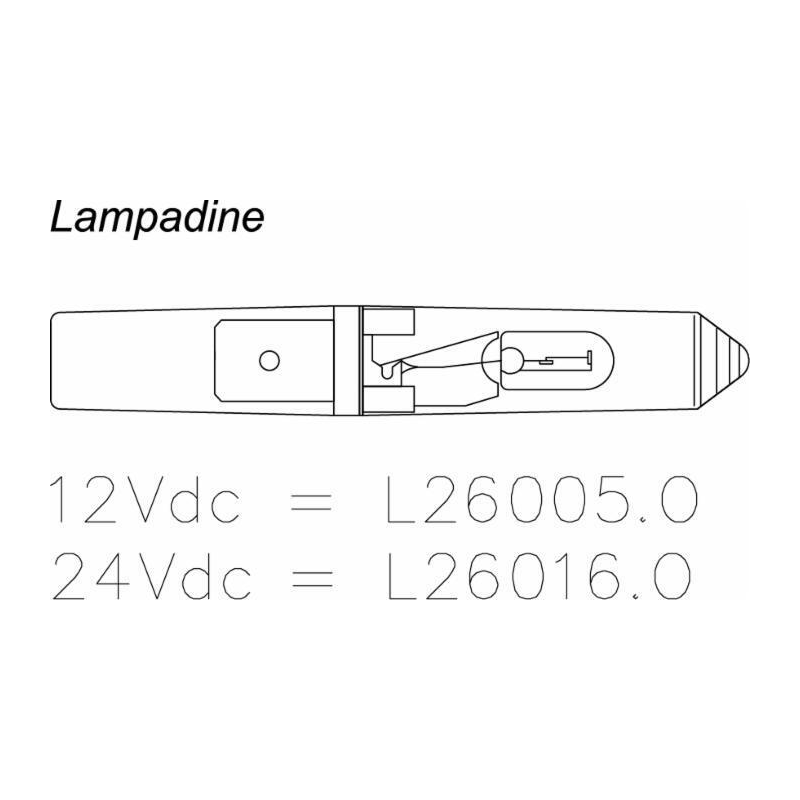 SPIA ROSSA NEUTRA QUADRATA