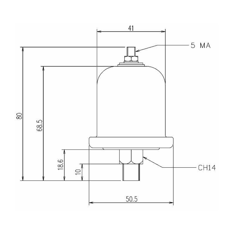 PRESSOSTATO PER STRUMENTO PRESSIONE OLIO MOTORE