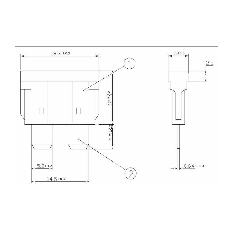 FUSIBILE BILAMA 30 A