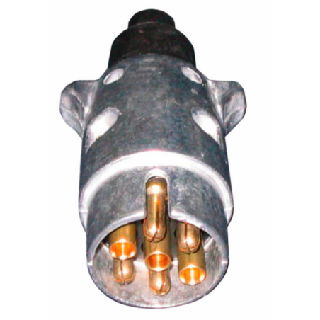 Spina 7 poli 12-24V in alluminio