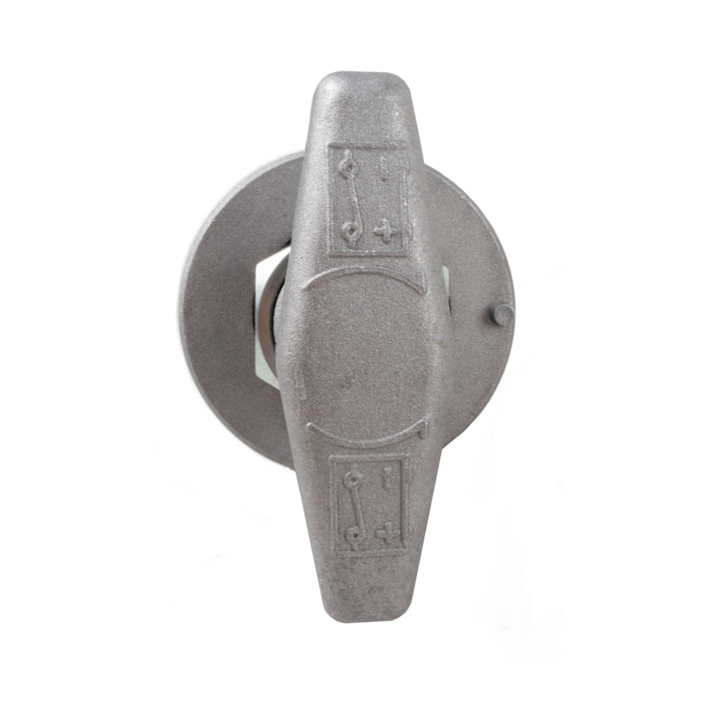 Interruttore staccabatteria ad azionamento manuale con maniglia fissa, 250 A