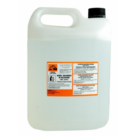 ELETTROLITO PER BATTERIE FUSTO DA 5 LT