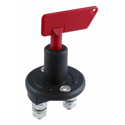 Interruttore staccabatteria ad azionamento manuale con chiave estraibile, 100 A