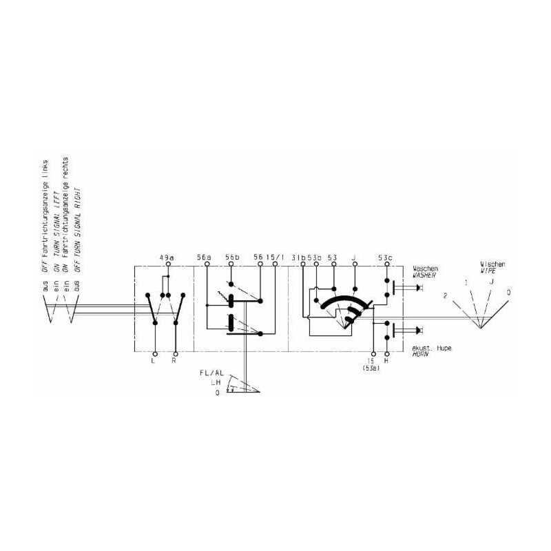 DEVIO LUCI PIU' TERGI SINISTRO
