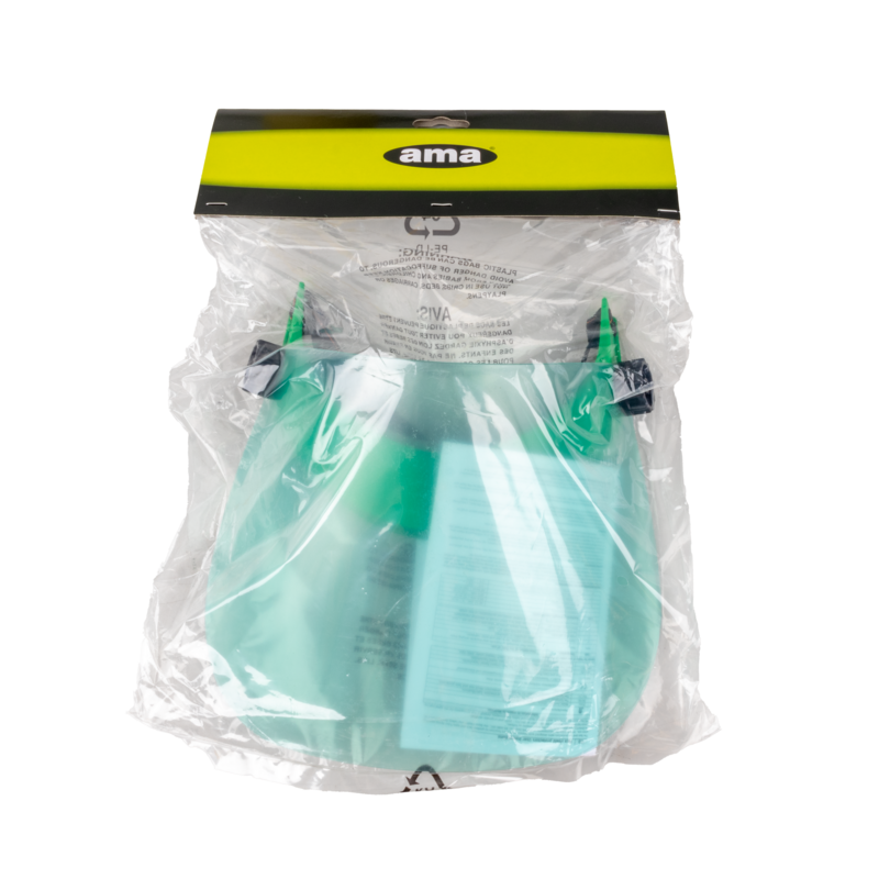 Visiera in policarbonato