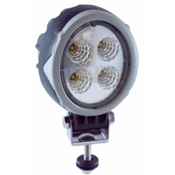 Faro lavoro a LED ovale,  12-24V, 18W, 1500LM, 4 LED, ampio raggio