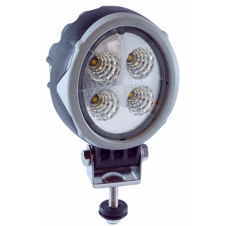 Faro lavoro a LED ovale,  12-24V, 18W, 1500LM, 4 LED, ampio raggio