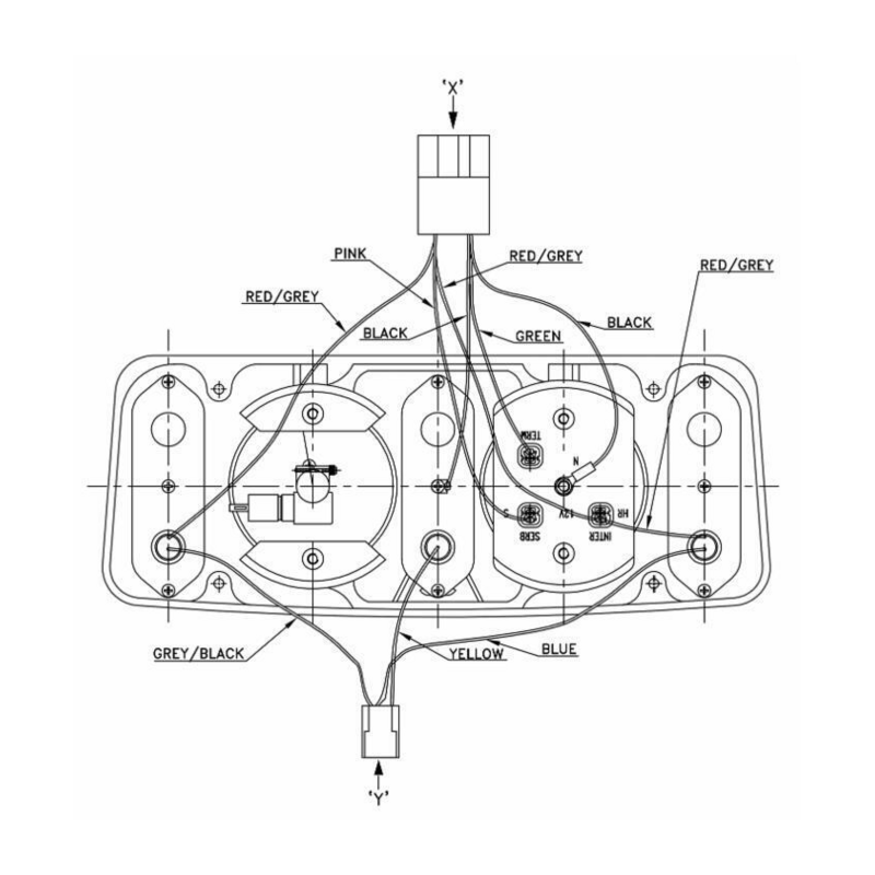 QUADRO STRUMENTI ADATTABILE A 4334915