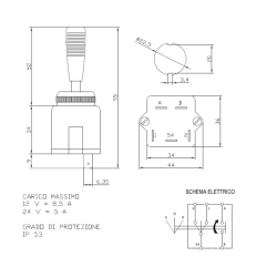 DEVIATORE FRECCE CON LAMPEGGIO