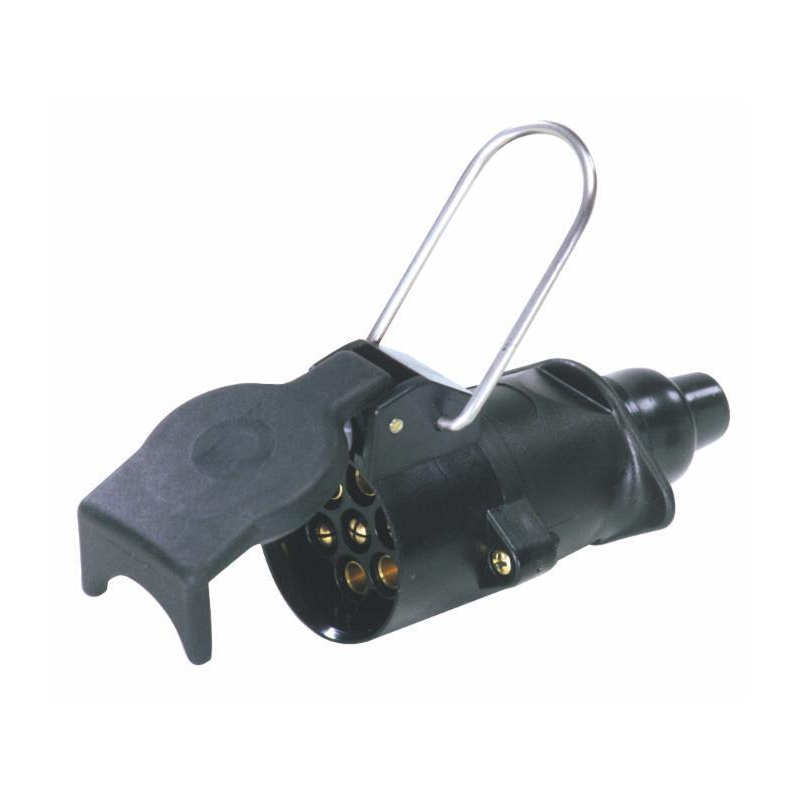Presa volante 7 poli 12-24V in plastica