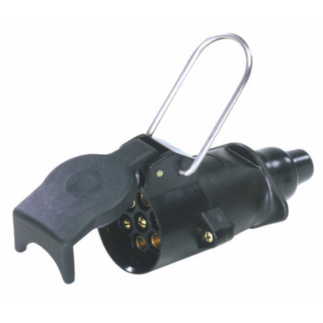 Presa volante 7 poli 12-24V in plastica