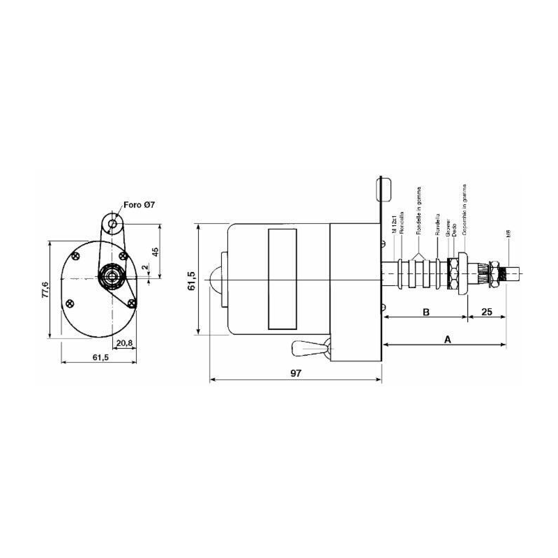 MOTORINO TERGICRISTALLI 85°