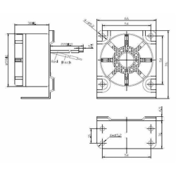 Avvisatore acustico retromarcia 10-100V ≥90dB