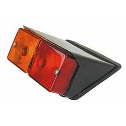 Fanale posteriore alogeno dx 160x147x85 mm