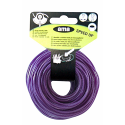 Filo seghettato quadrato per decespugliatori 3,30X15m