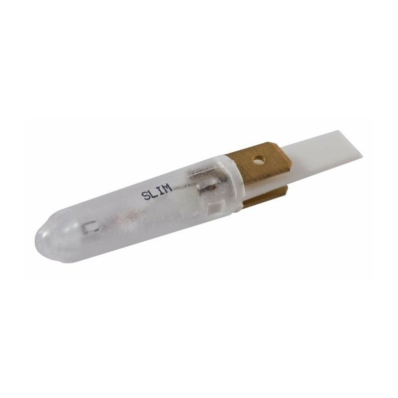 Lampadina 12V per spie, attacco a faston 6,3x0,8.