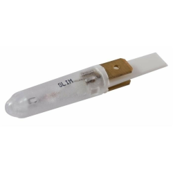 Lampadina alogena 24V per spie, attacco a faston 6,3x0,8.