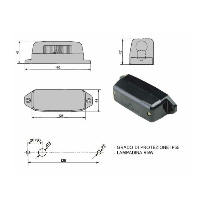 FAN TARGA COMPATIBFIAT 5117942