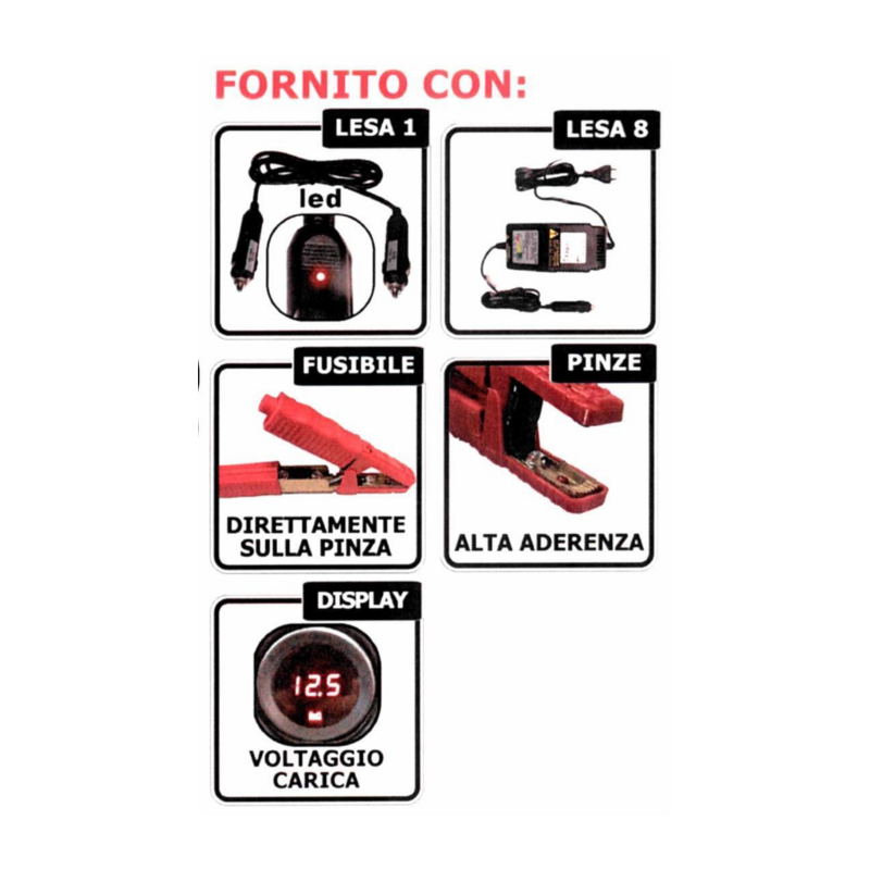 AVVIATORE EMERGENZA 12V 5000A